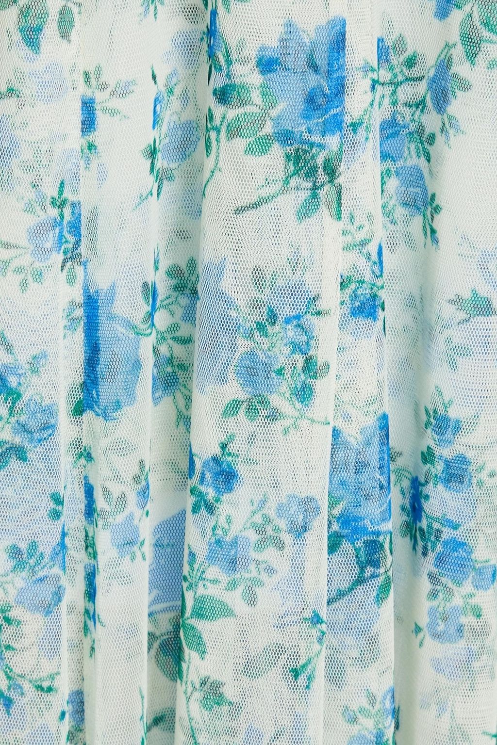 PHILOSOPHY DI LORENZO SERAFINI Floral-print tulle maxi dress