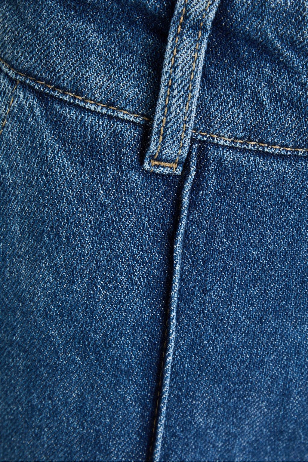 FRAME جينز 70s بأرجل مستقيمة وخصر مرتفع
