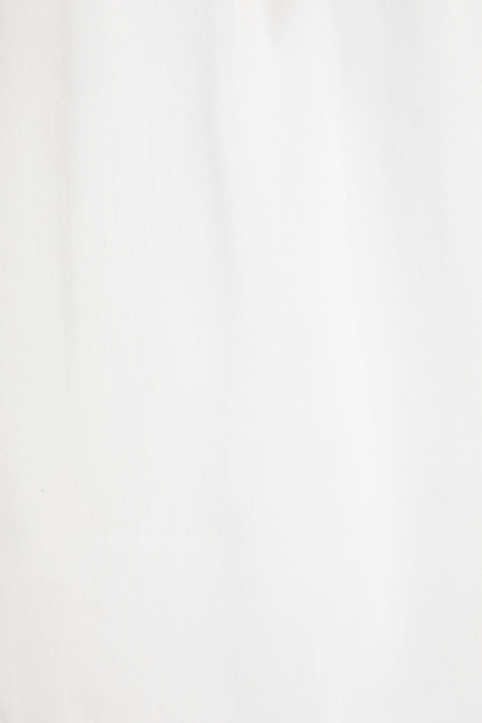 Frame Lace-trimmed Linen-blend Seersucker Top In White