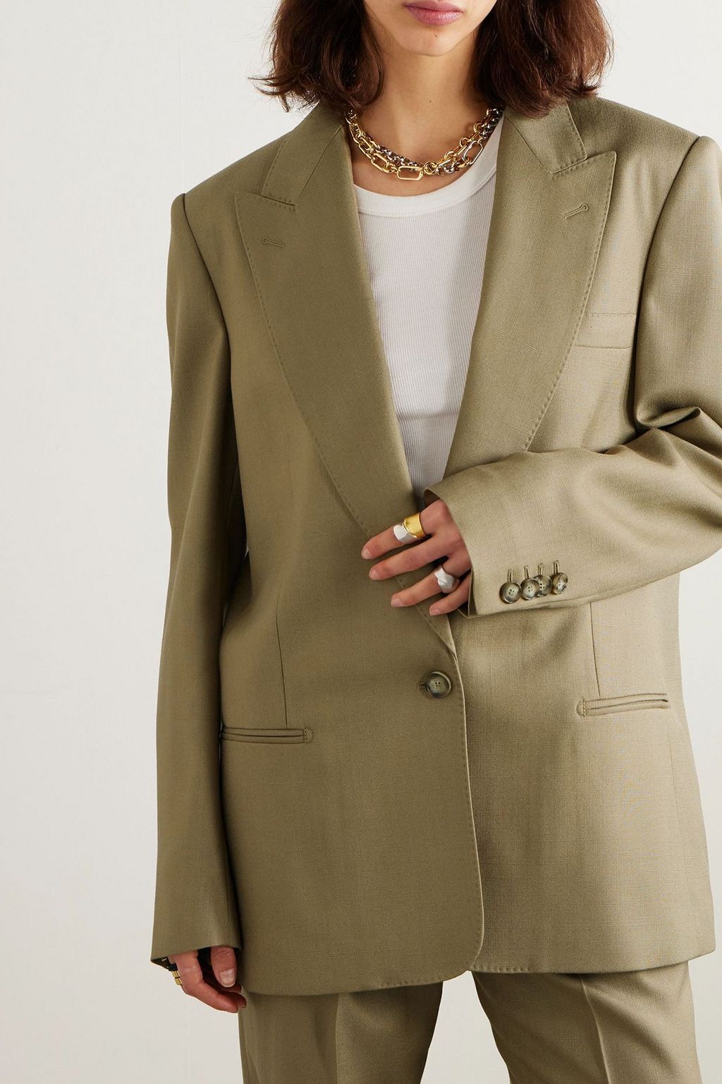 STELLA MCCARTNEY Woven blazer