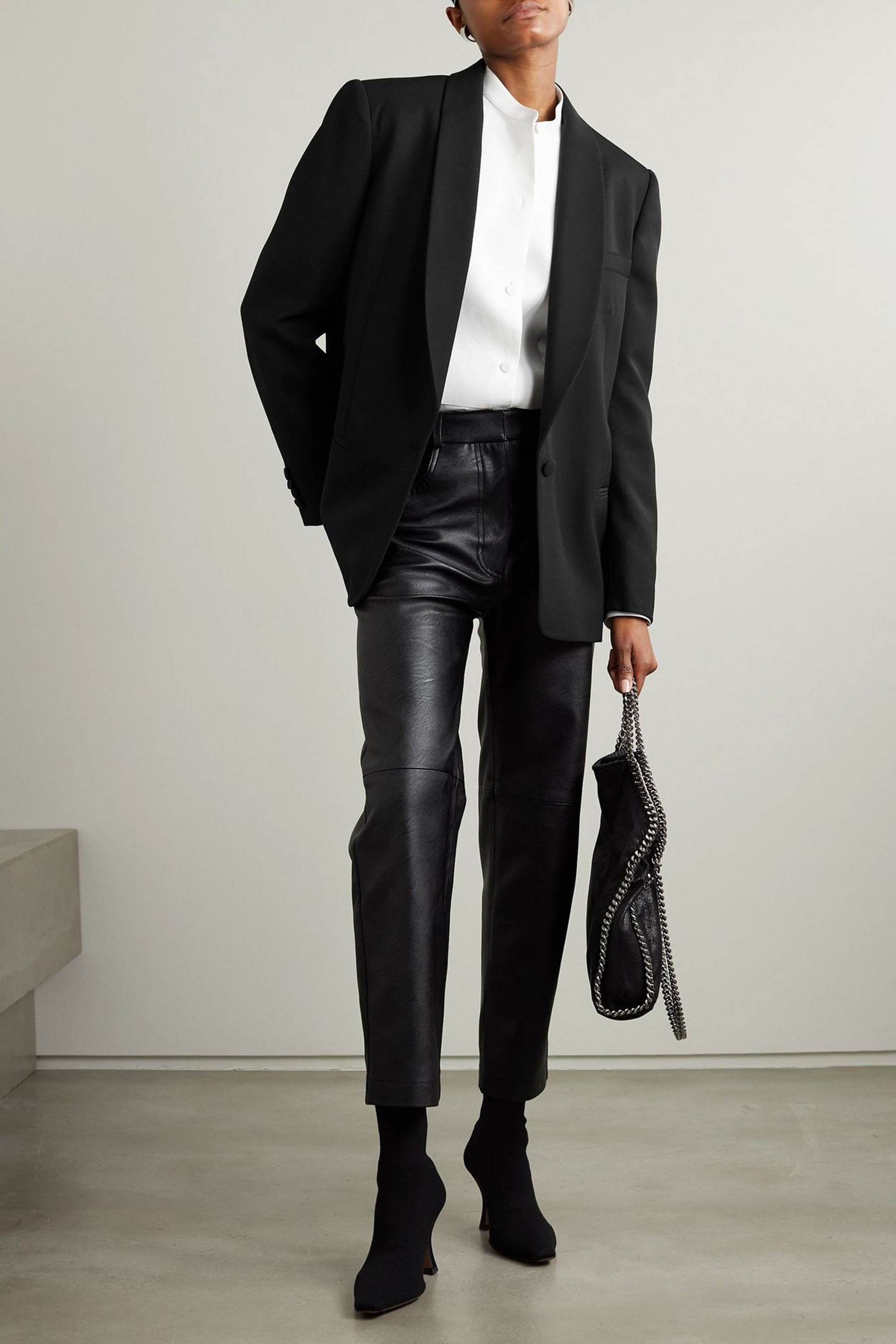 Stella McCartney Oversized wool-twill blazer