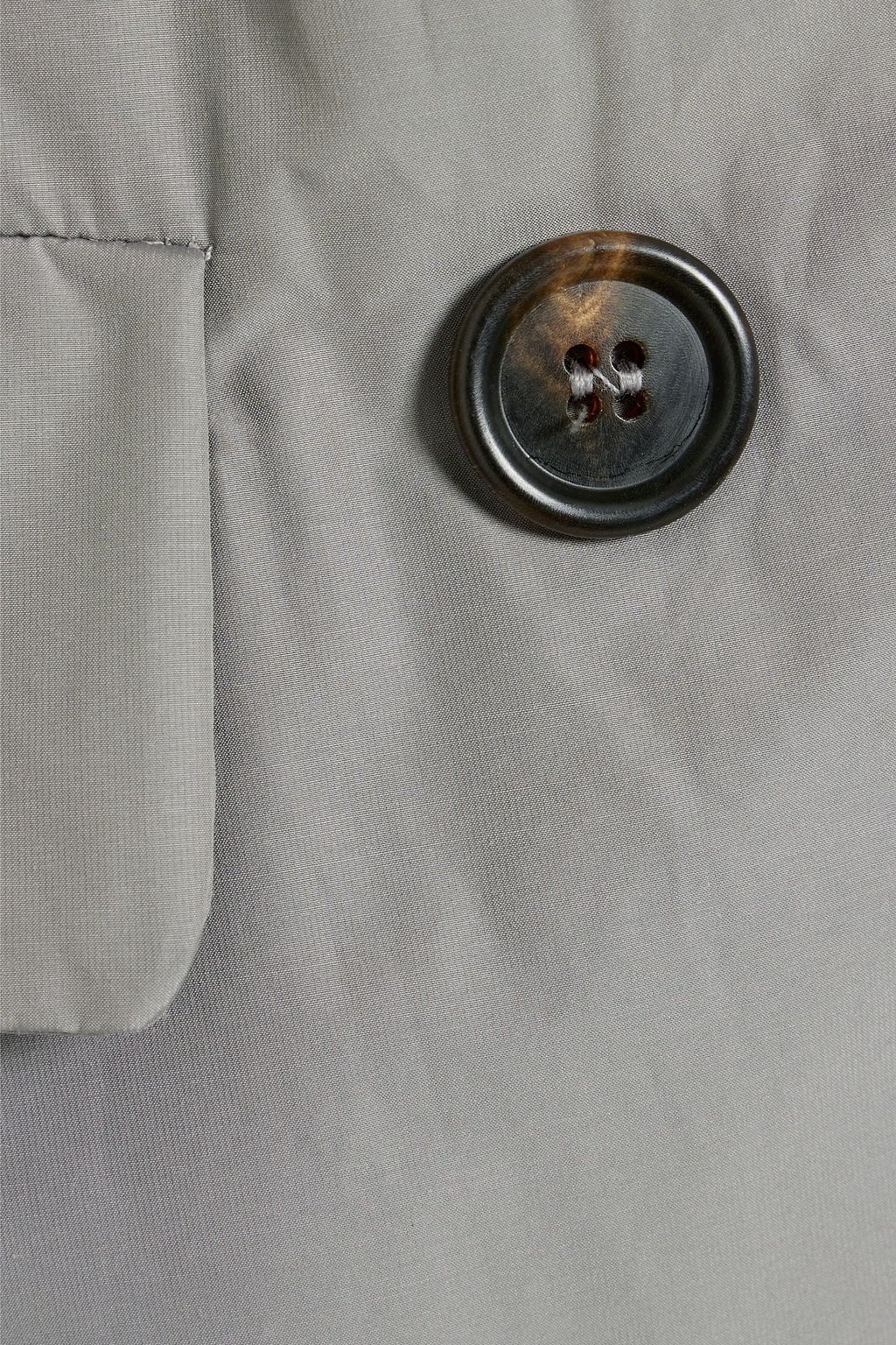 BRUNELLO CUCINELLI Double-breasted shell jacket