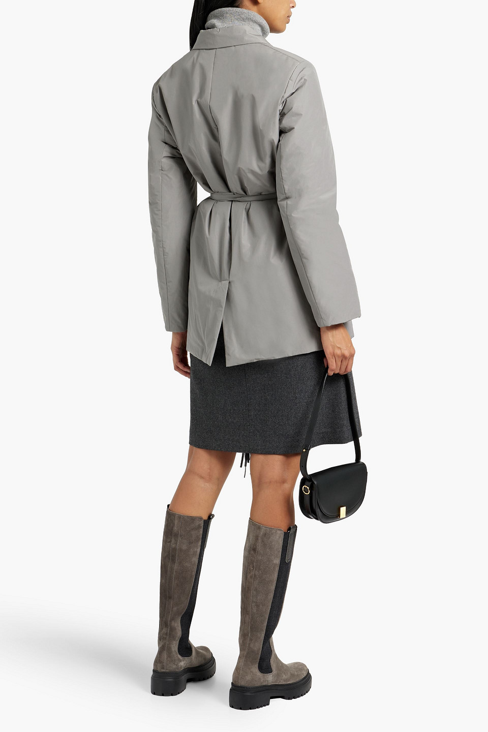 BRUNELLO CUCINELLI DOUBLE-BREASTED SHELL JACKET