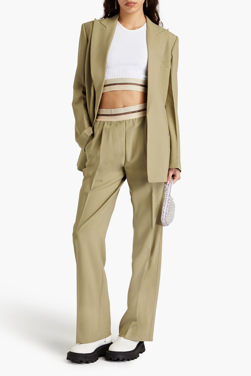 HELMUT LANG Twill blazer