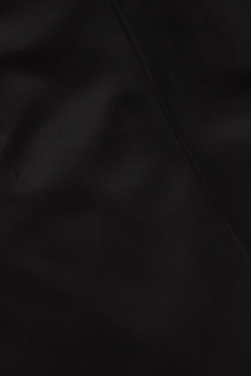 SARA BATTAGLIA Strapless satin maxi dress