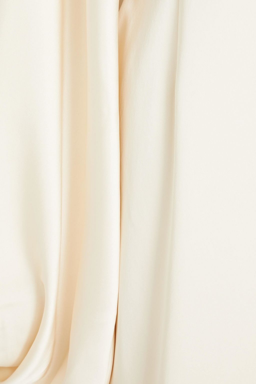 SARA BATTAGLIA One-sleeve satin gown
