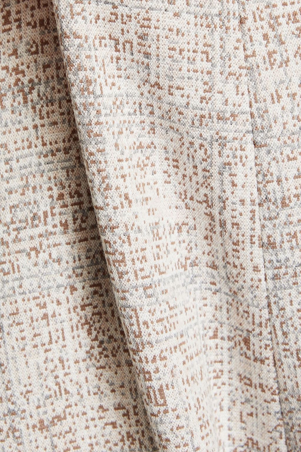 ROSETTA GETTY Jacquard-knit culottes