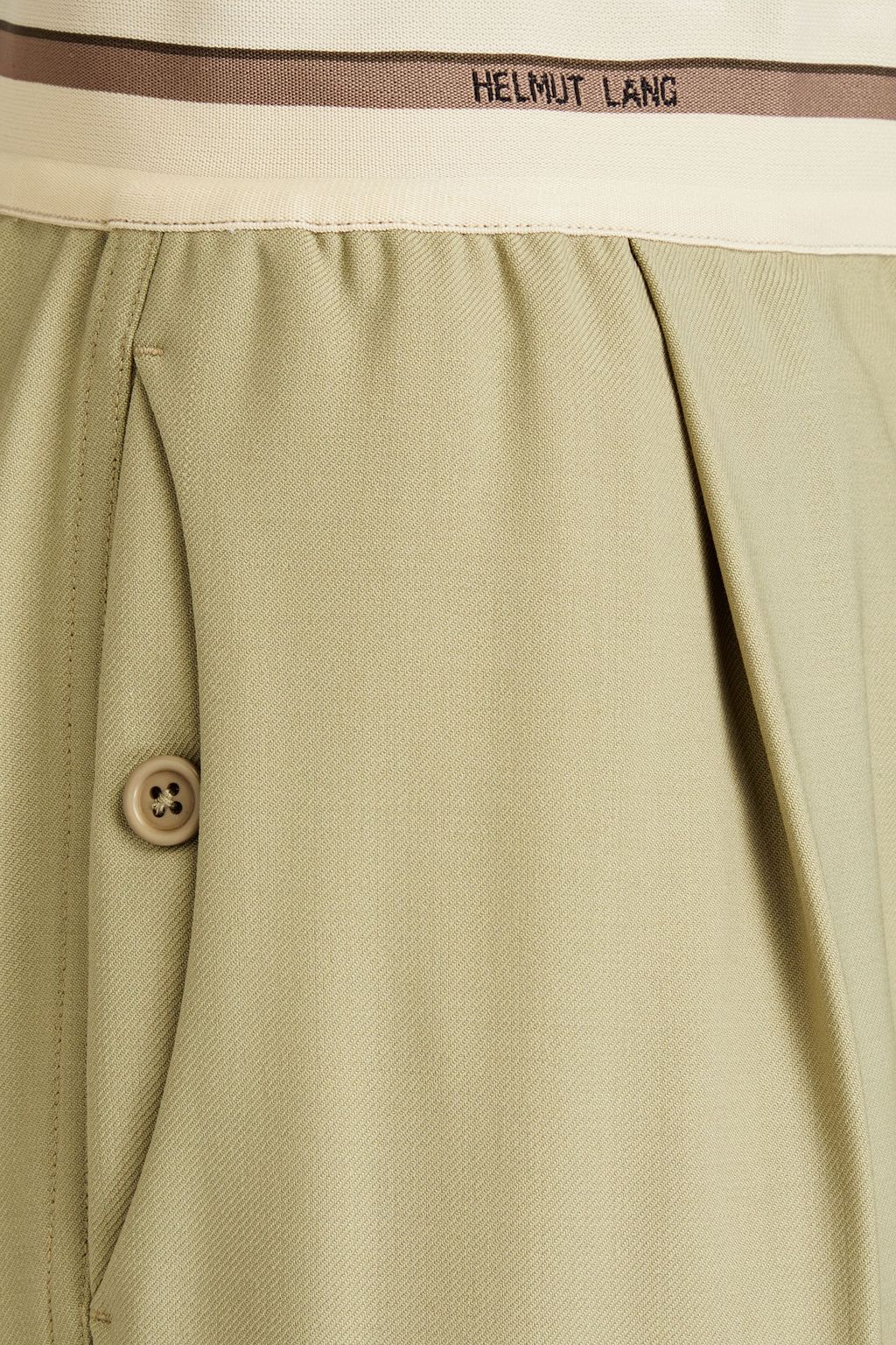 HELMUT LANG Twill straight-leg pants
