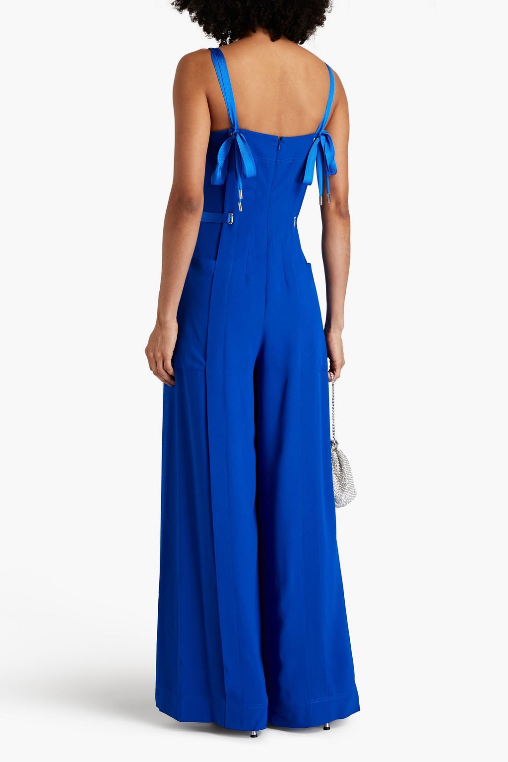 ALBERTA FERRETTI Crepe wide-leg jumpsuit
