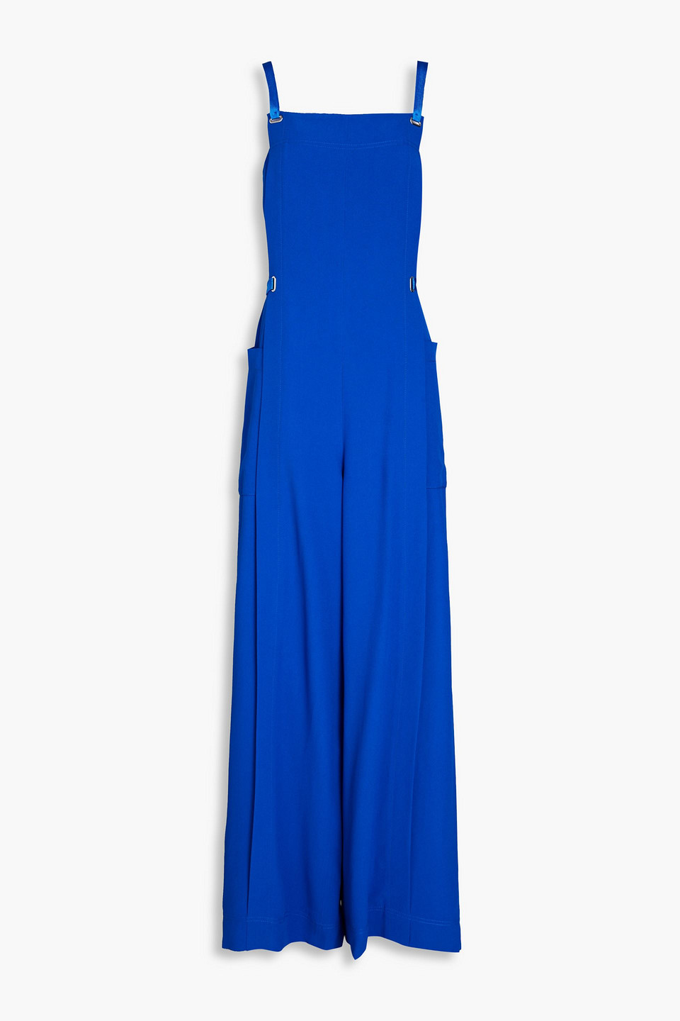 Alberta Ferretti - Crepe wide-leg jumpsuit - Blue - IT 40