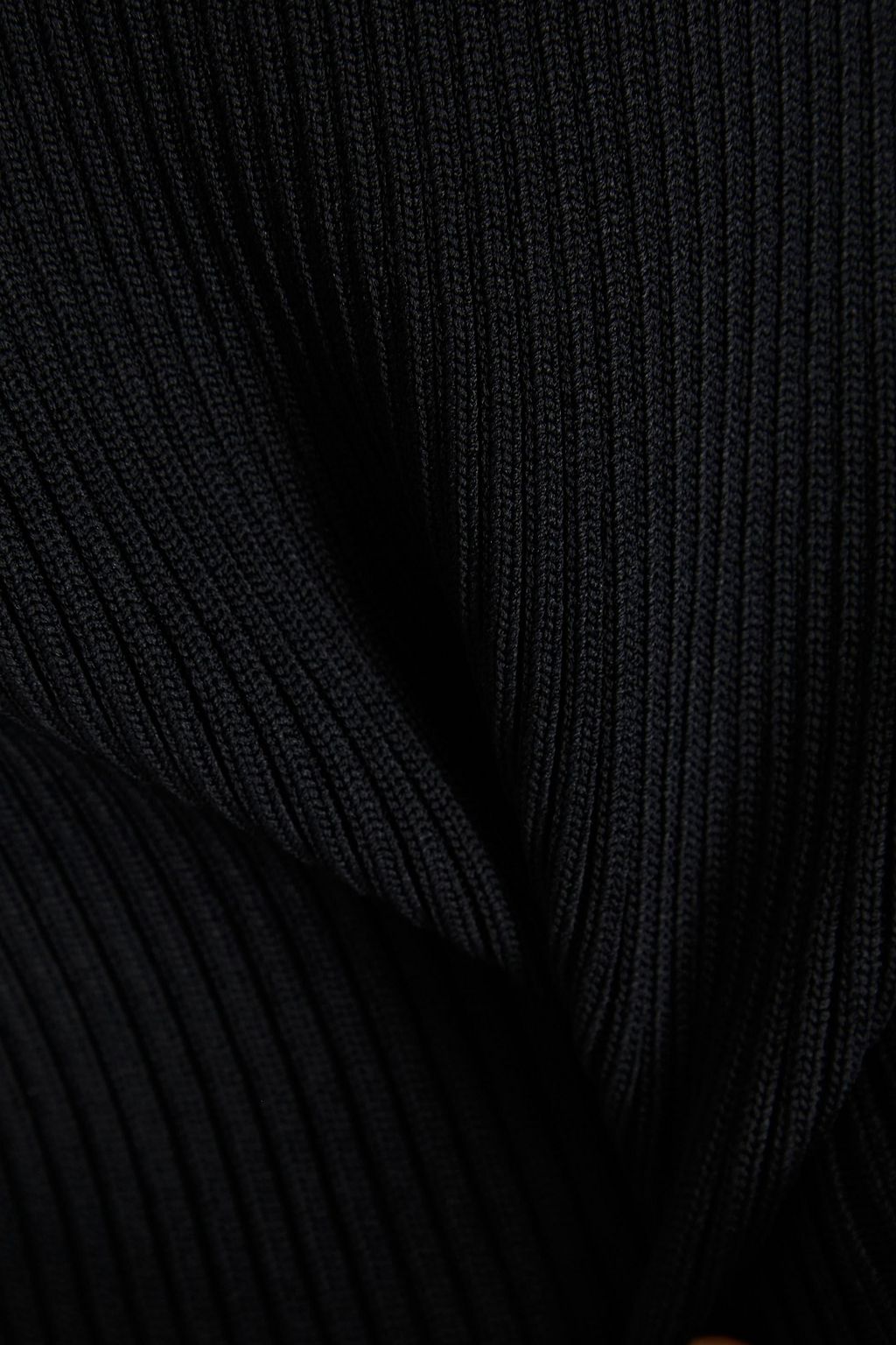 RETROFÊTE Sinclair cutout ribbed-knit maxi dress