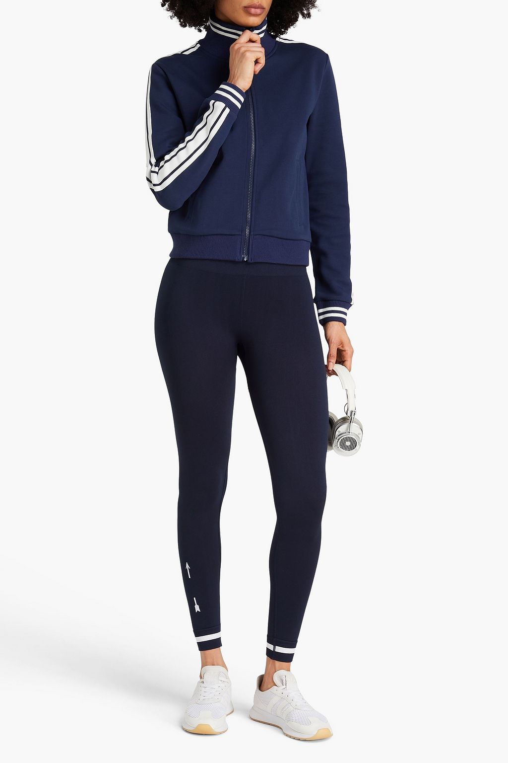 ADIDAS BY STELLA MCCARTNEY Logo-print stretch leggings