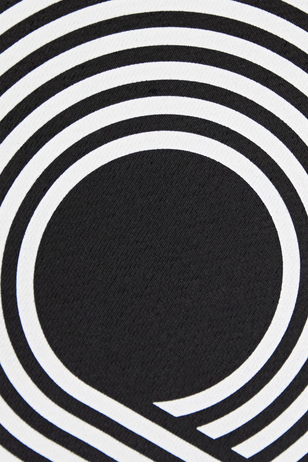 MAISON KITSUNÉ Printed French cotton-terry sweatshirt