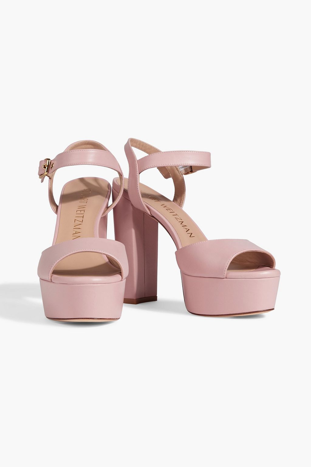 STUART WEITZMAN Ryder leather platform sandals
