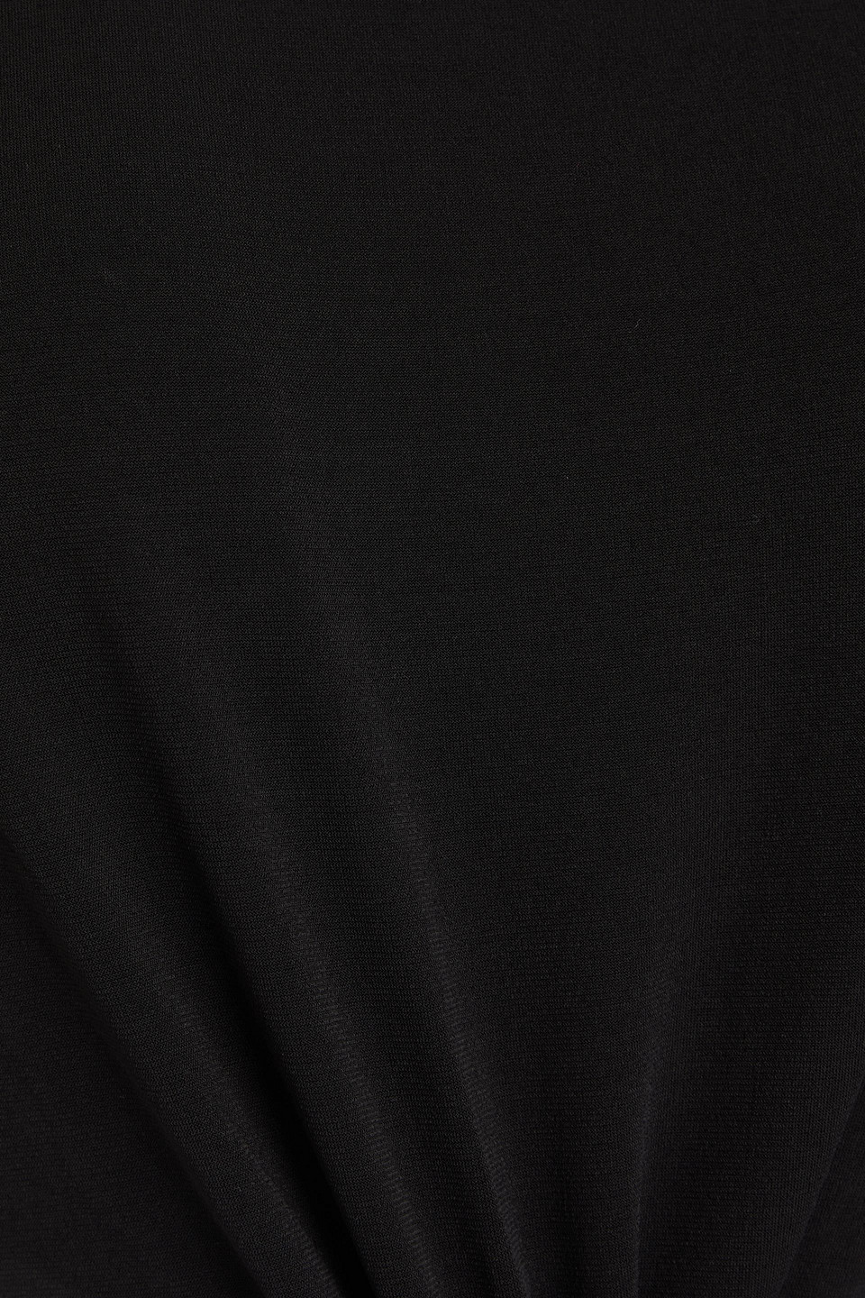 Retroféte Raven Cutout Jersey Halterneck Maxi Dress In Black