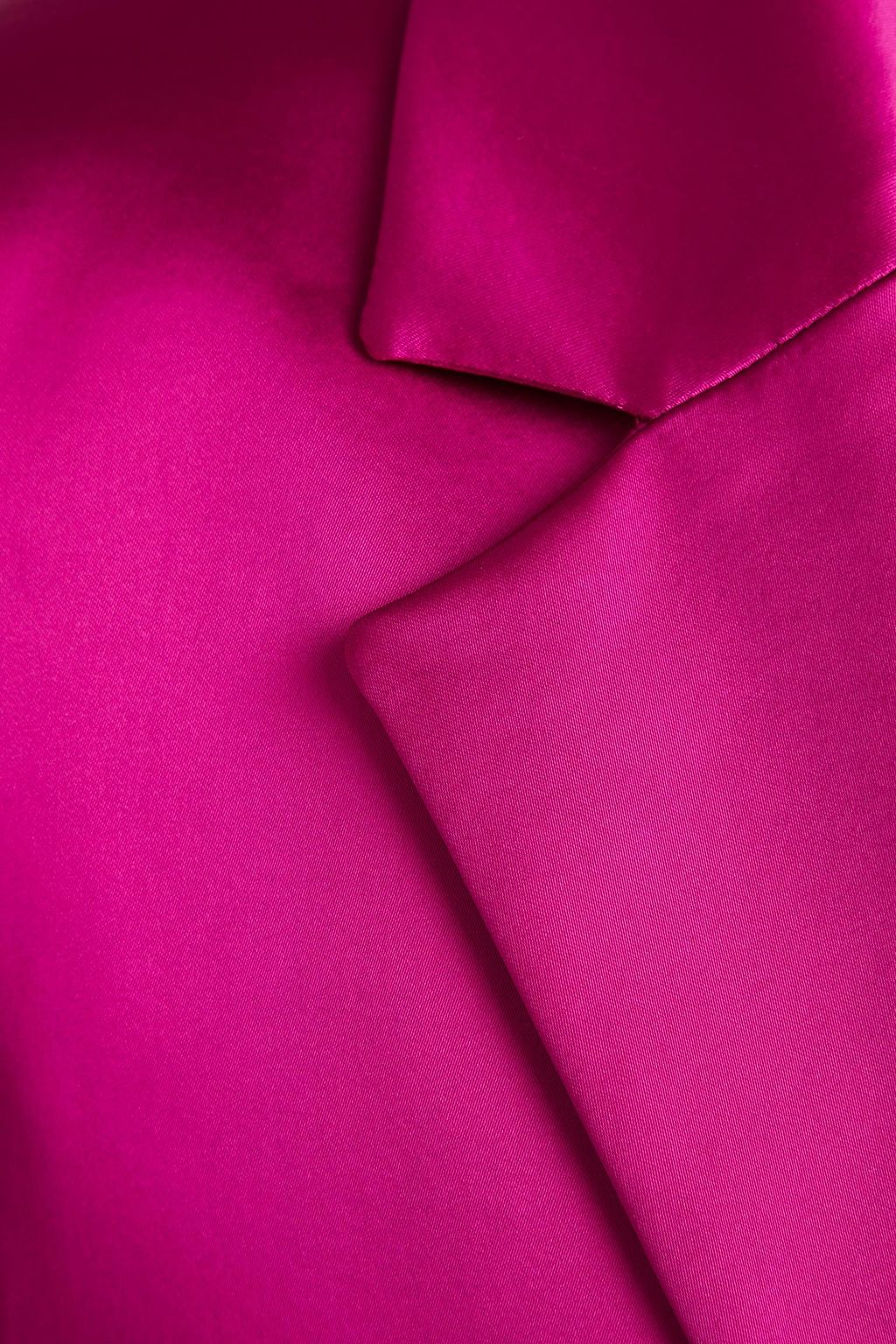 BOUTIQUE MOSCHINO Ruched satin blazer