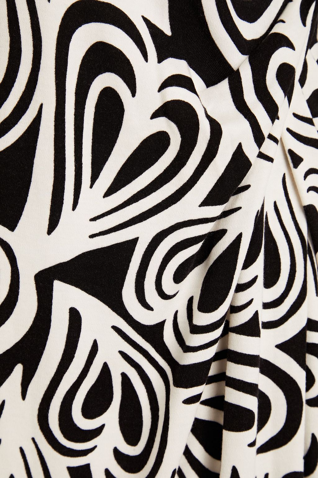 DIANE VON FURSTENBERG 랩 스타일 프린트 라이오셀 울 혼방 저지 드레스