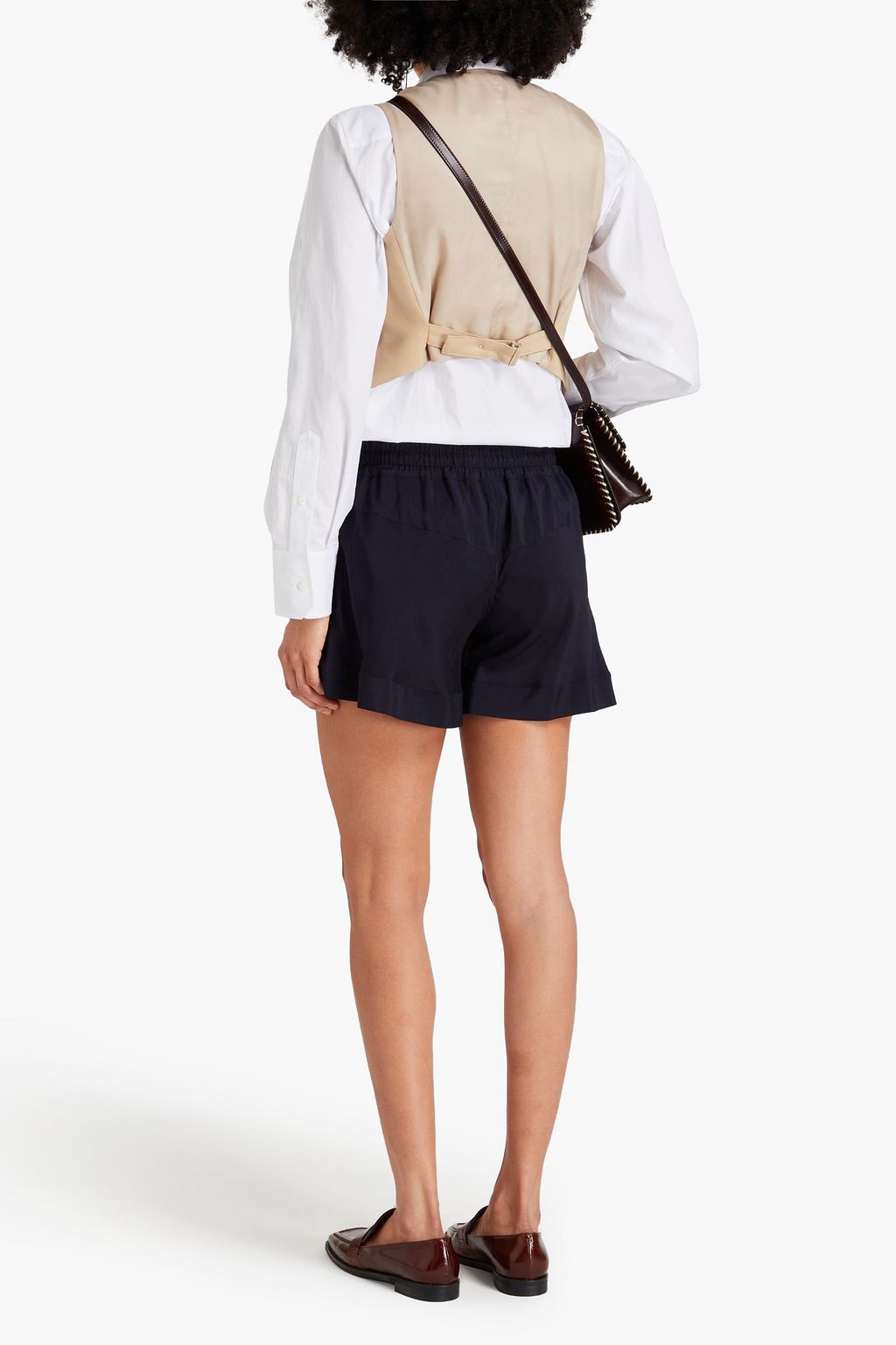 CHLOÉ شورت مصنوع من الساتان
