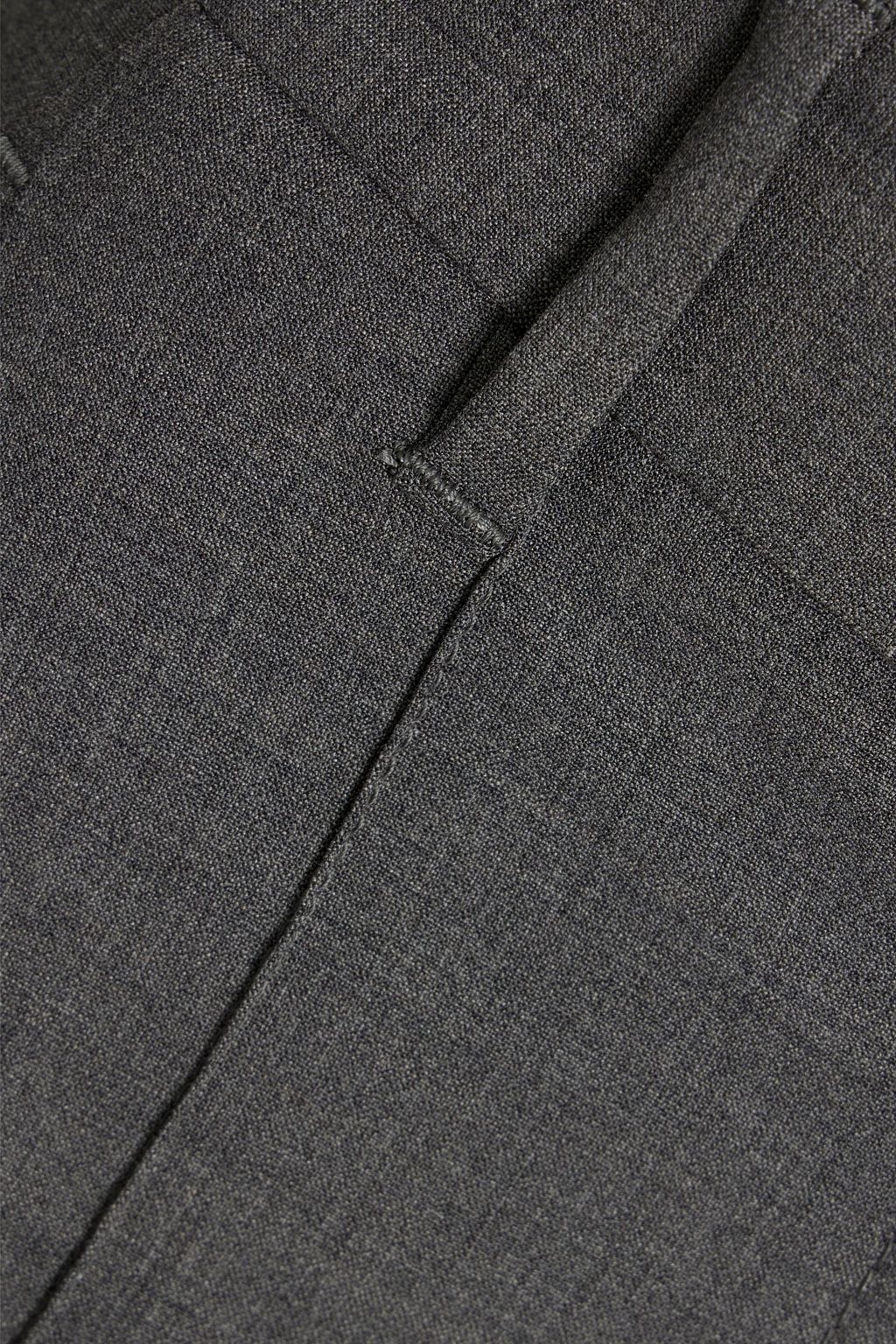 BRUNELLO CUCINELLI Cropped wool-blend straight-leg pants