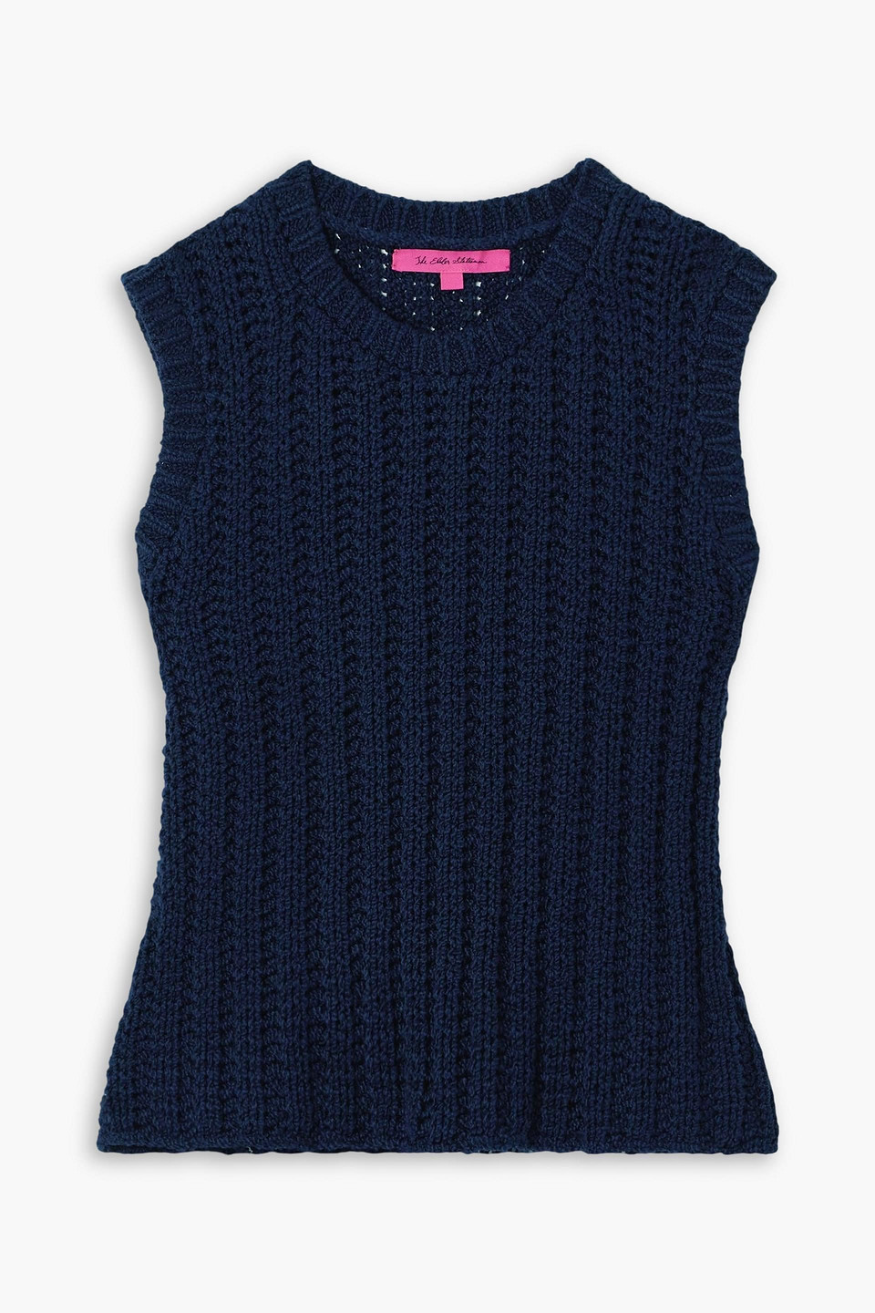 The Elder Statesman Reef Racer Tank Top In Blue