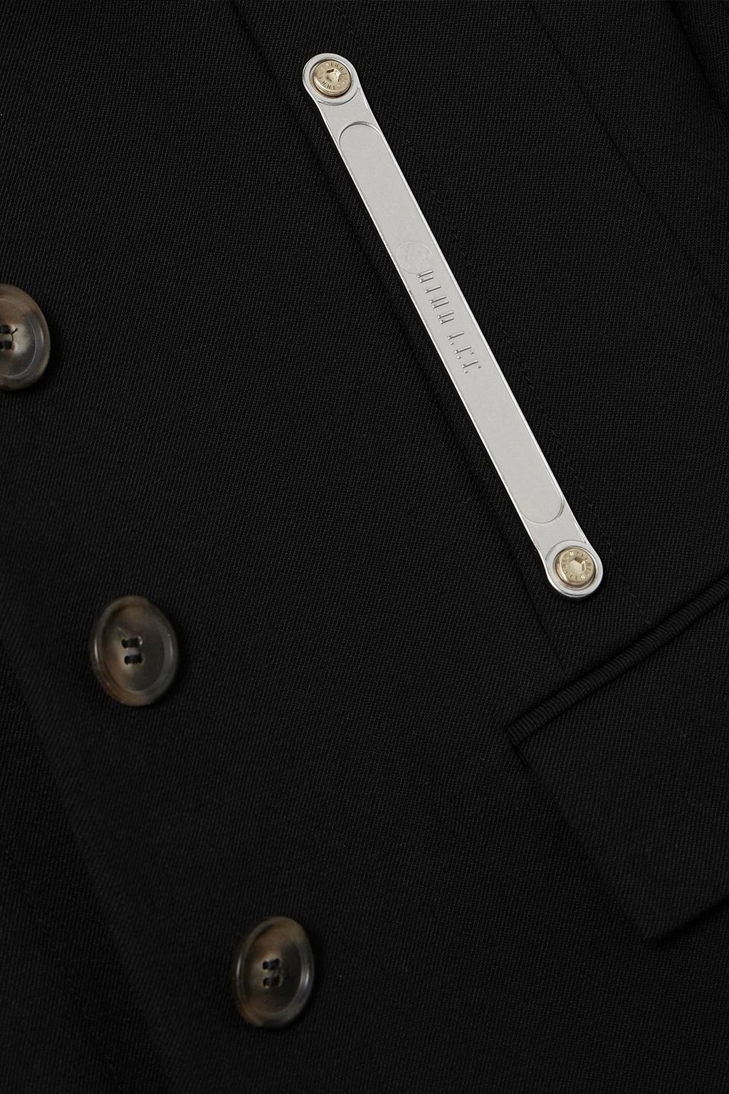DION LEE Embellished wool-blend blazer