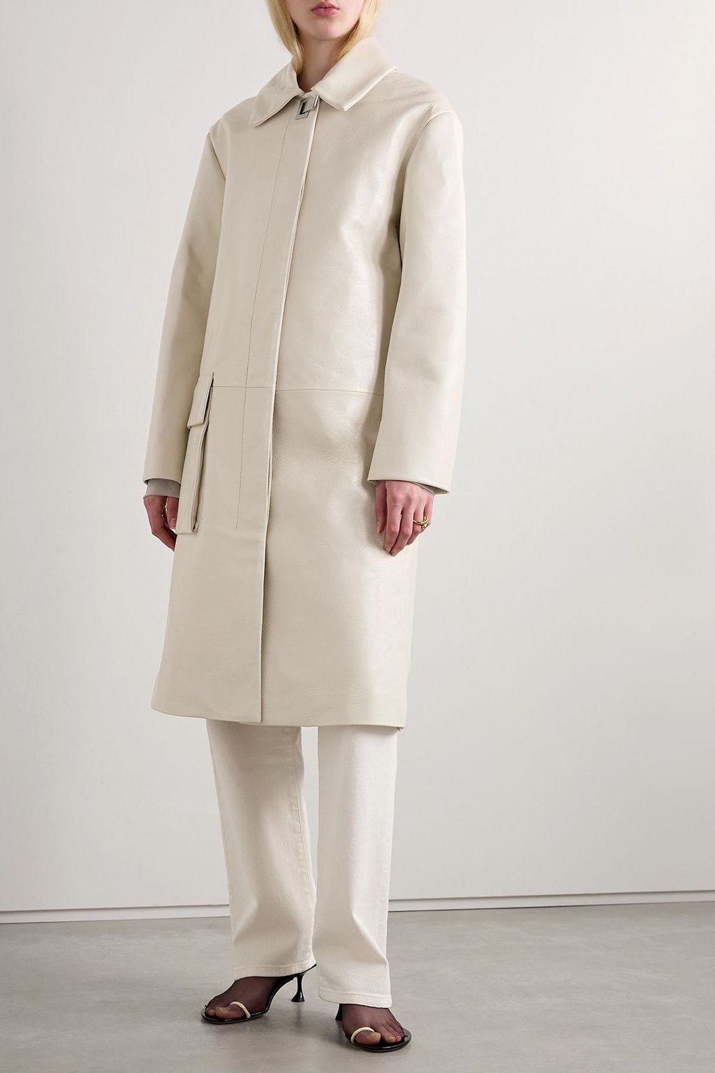 PROENZA SCHOULER Billie Mantel aus Leder