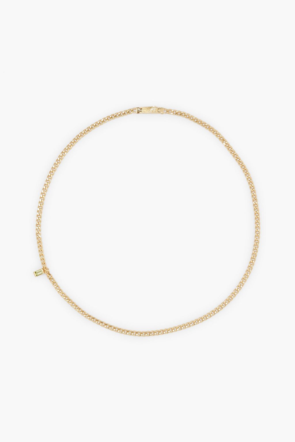 CORNELIA WEBB 24 karat gold plated quartz necklace THE OUTNET