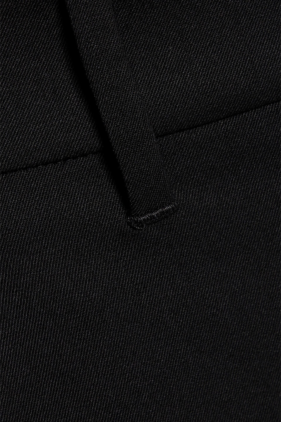 Brunello Cucinelli Wool-blend Twill Slim-leg Pants In Black
