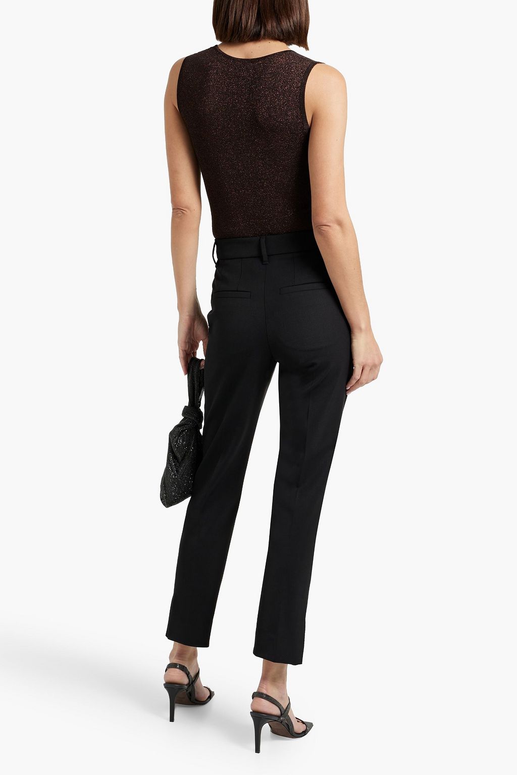 BRUNELLO CUCINELLI Wool-blend twill slim-leg pants