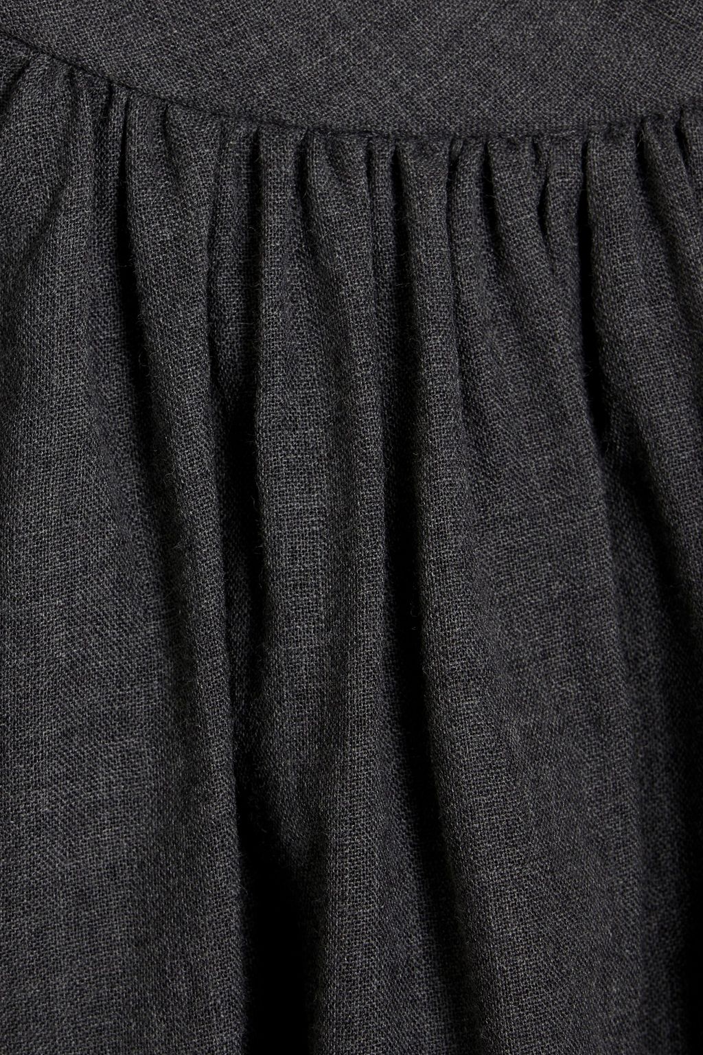 BRUNELLO CUCINELLI 브로드리 앙글레즈 트리밍 시퀸 장식 울 탑