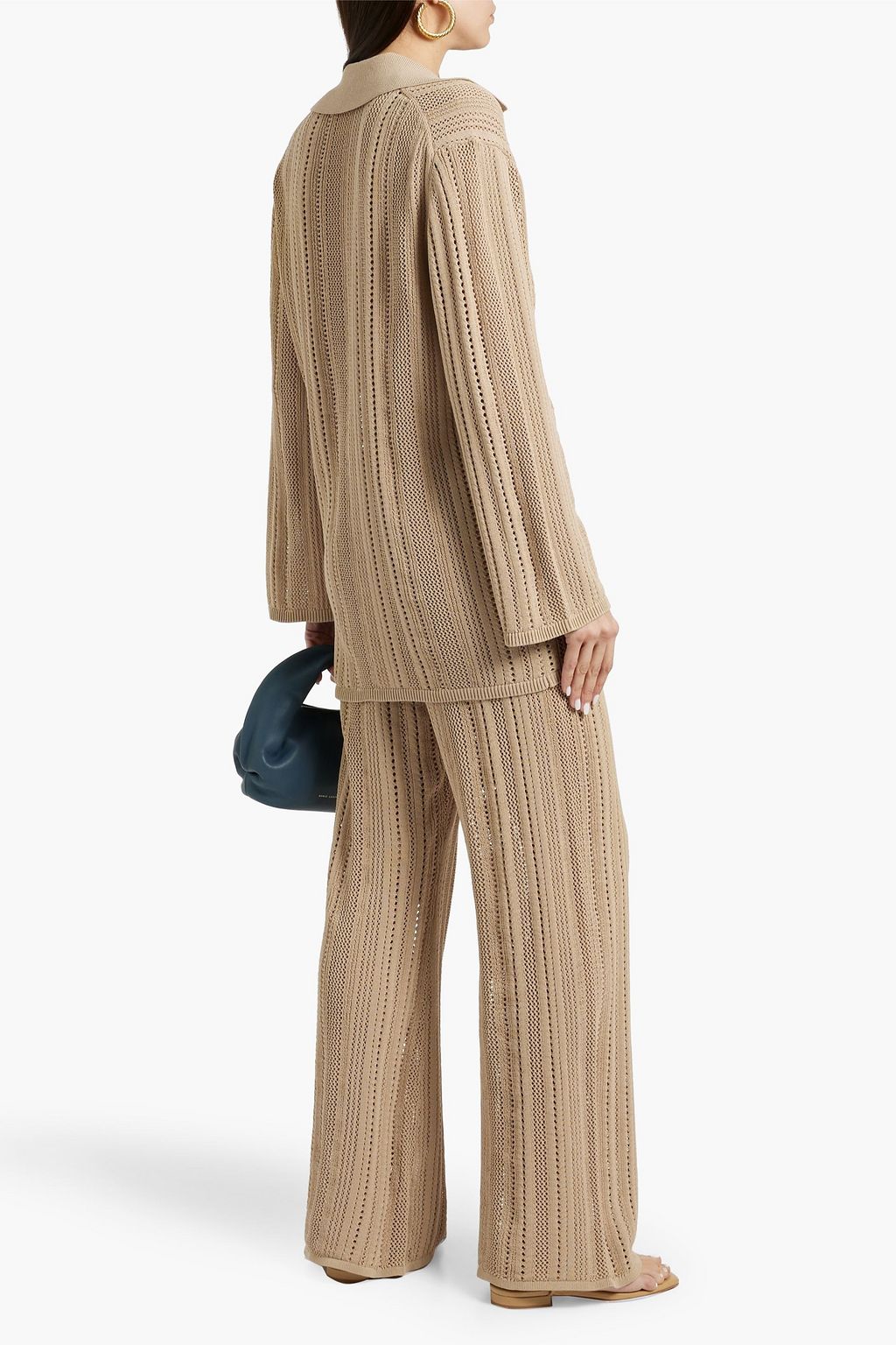 BY MALENE BIRGER كارديغان "سامينا" من مزيج من القطن بحبكة بوانتيل