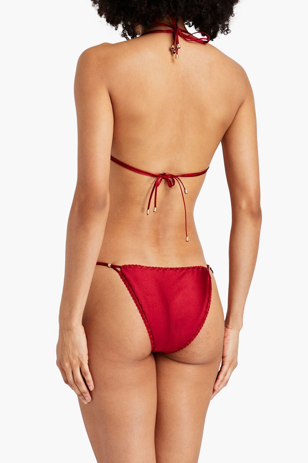 ZIMMERMANN Crochet-trimmed triangle bikini