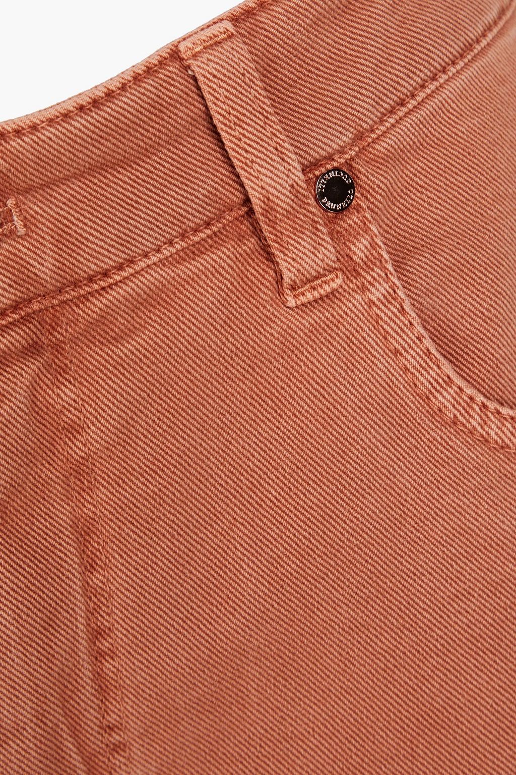 BRUNELLO CUCINELLI Cotton-blend twill tapered pants