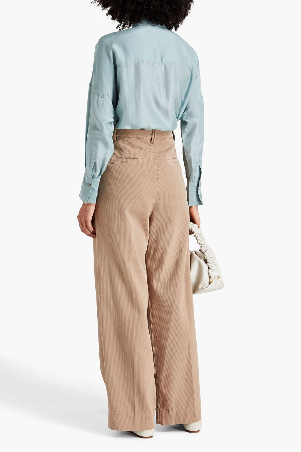 BRUNELLO CUCINELLI Silk crepe de chine shirt