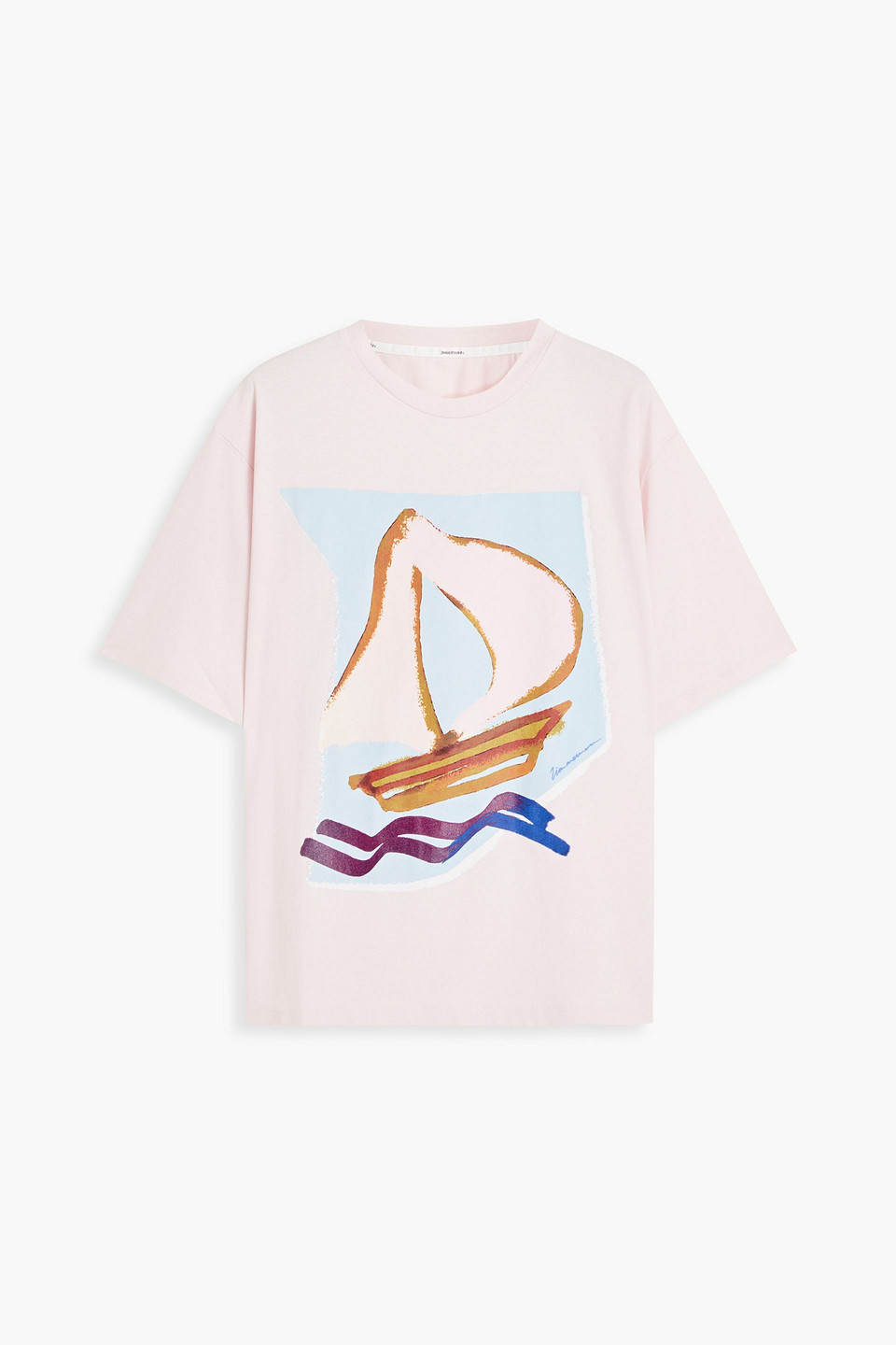 ZIMMERMANN LOGO-PRINT COTTON-JERSEY T-SHIRT