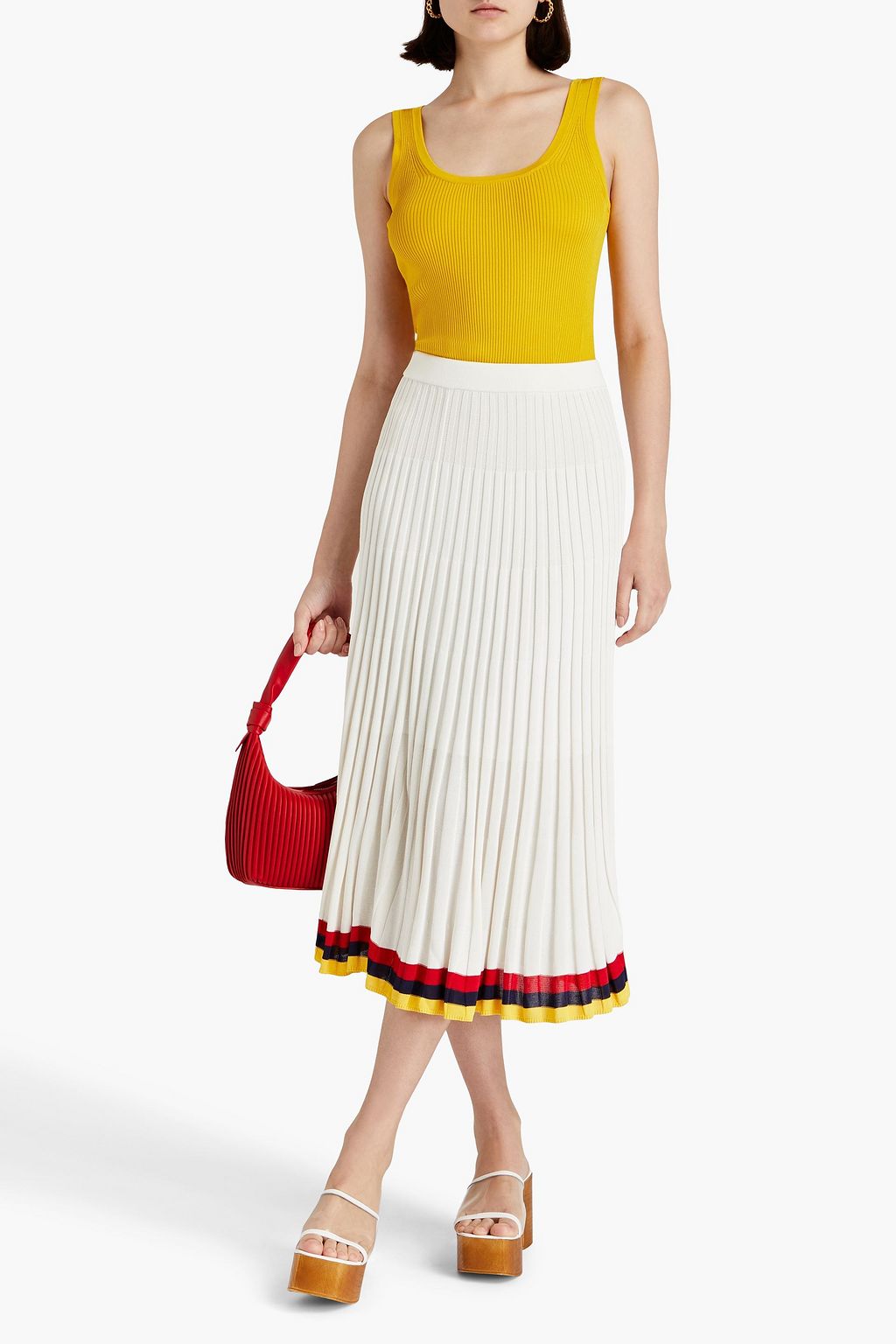 ZIMMERMANN Ribbed-knit tank