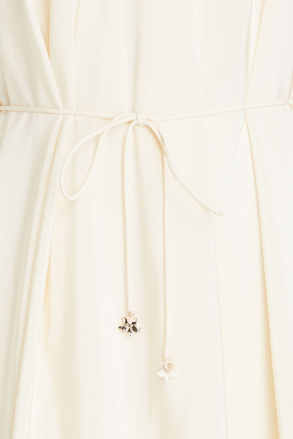 ZIMMERMANN Floral-print silk-crepe de chine halterneck midi dress