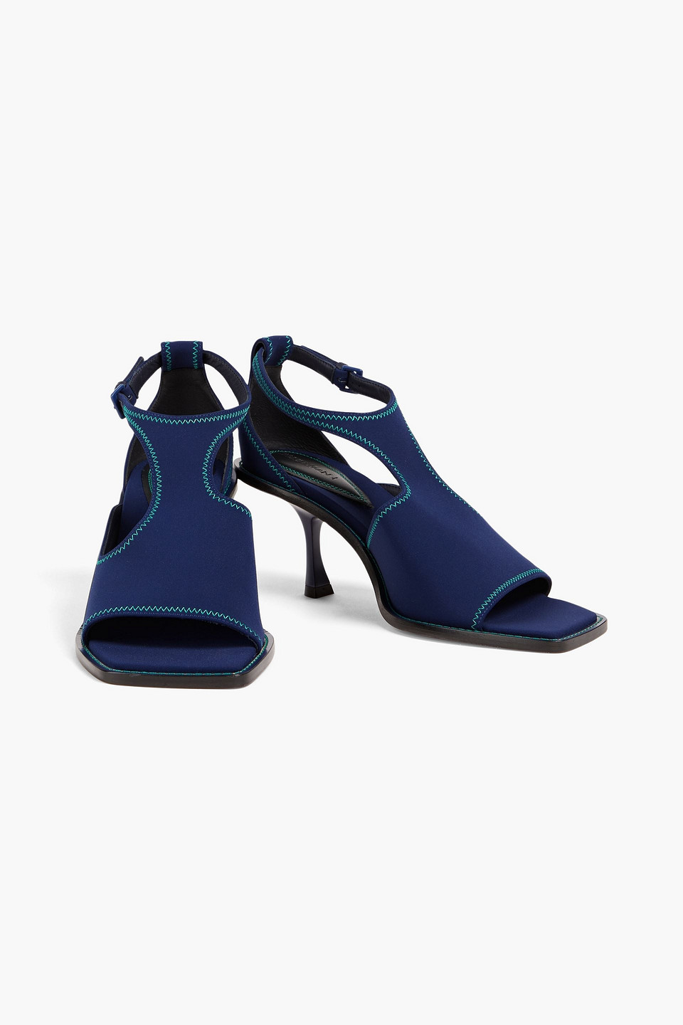 Shop Zimmermann Scuba Sandals In Indigo