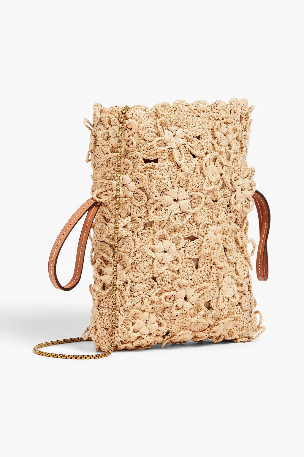 ZIMMERMANN Raffia bucket bag
