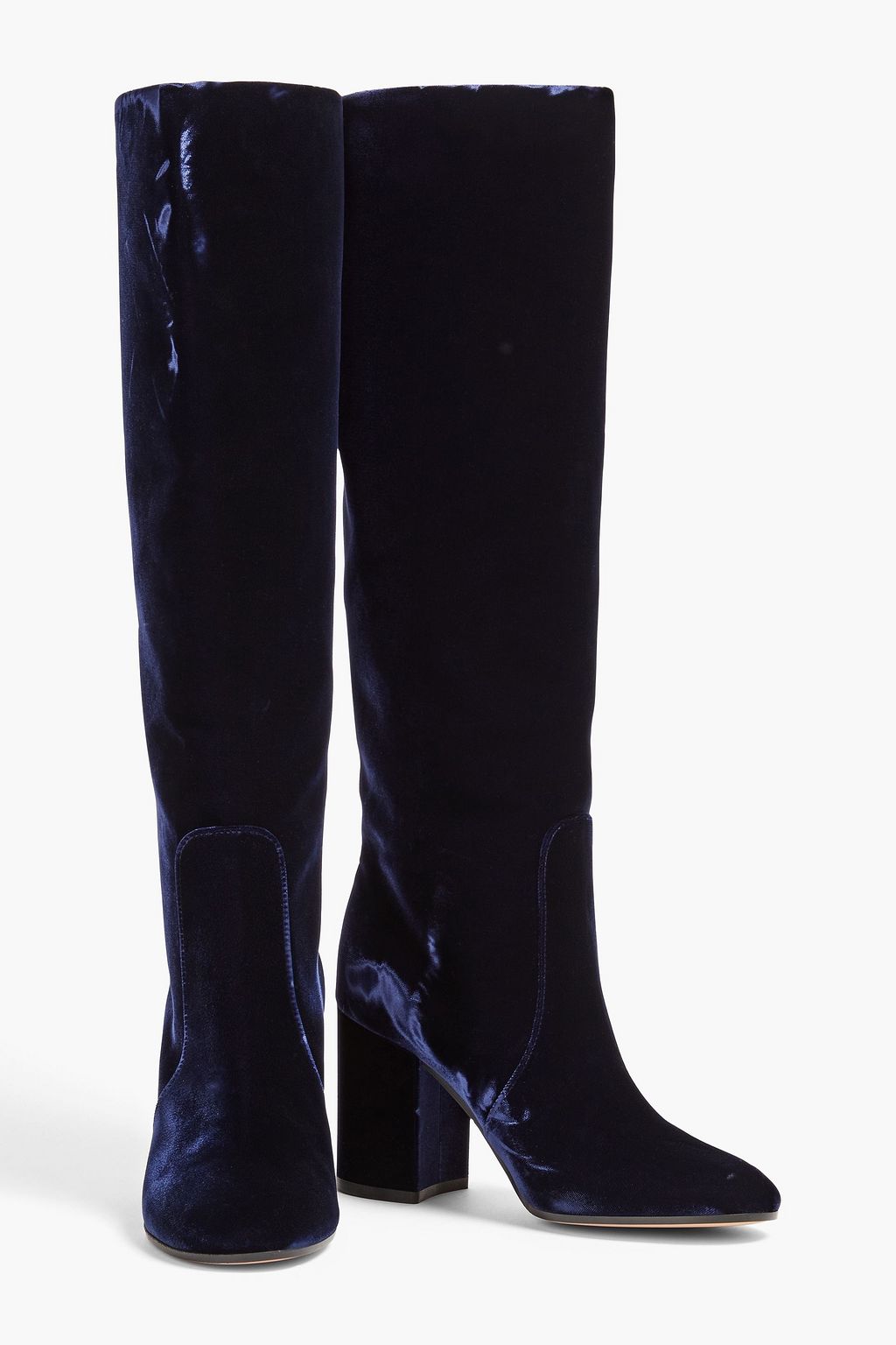 GIANVITO ROSSI Regan velvet knee boots