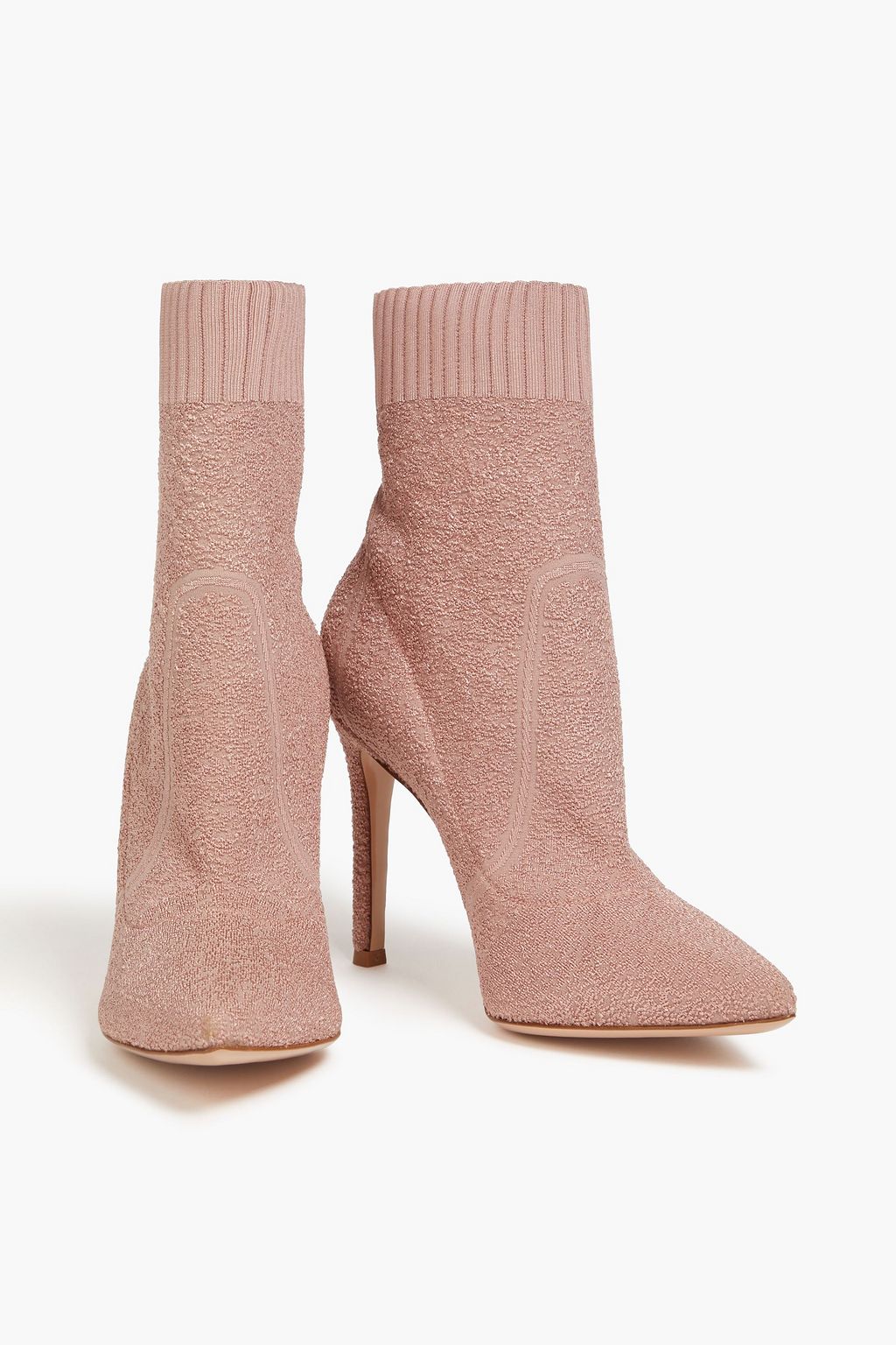 GIANVITO ROSSI Bouclé sock boots