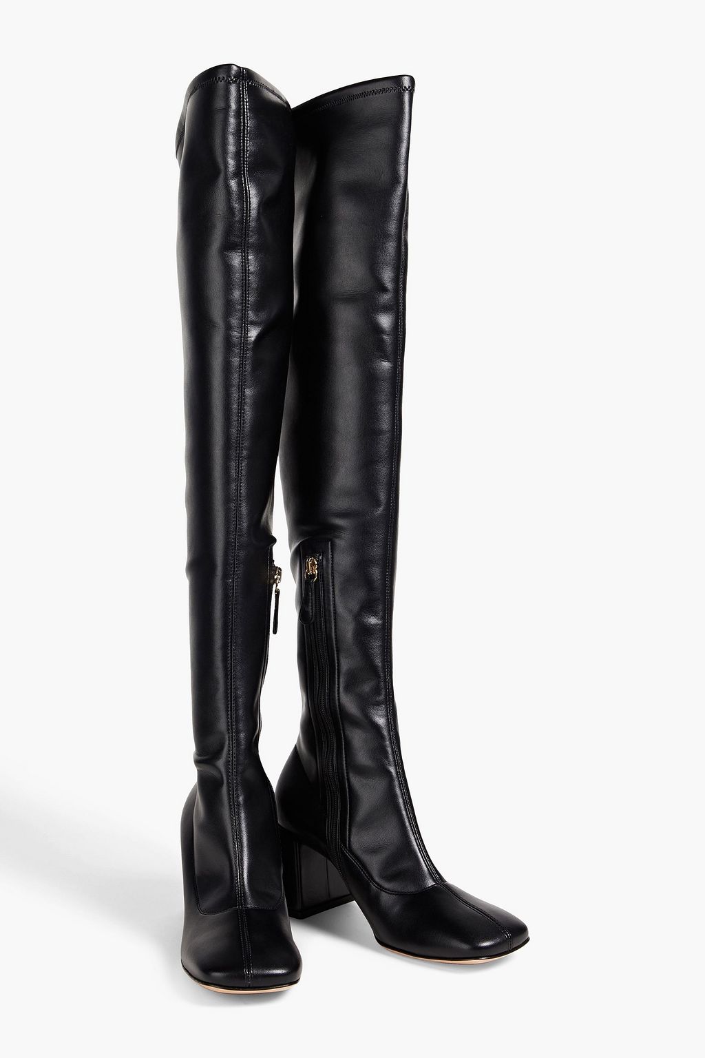 GIANVITO ROSSI Leather over-the-knee boots