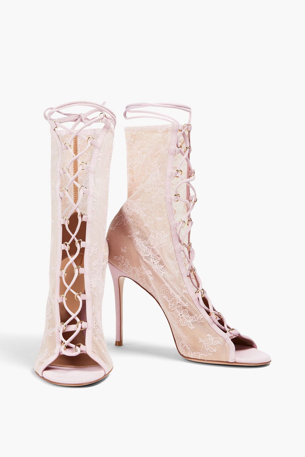 GIANVITO ROSSI Lace ankle boots