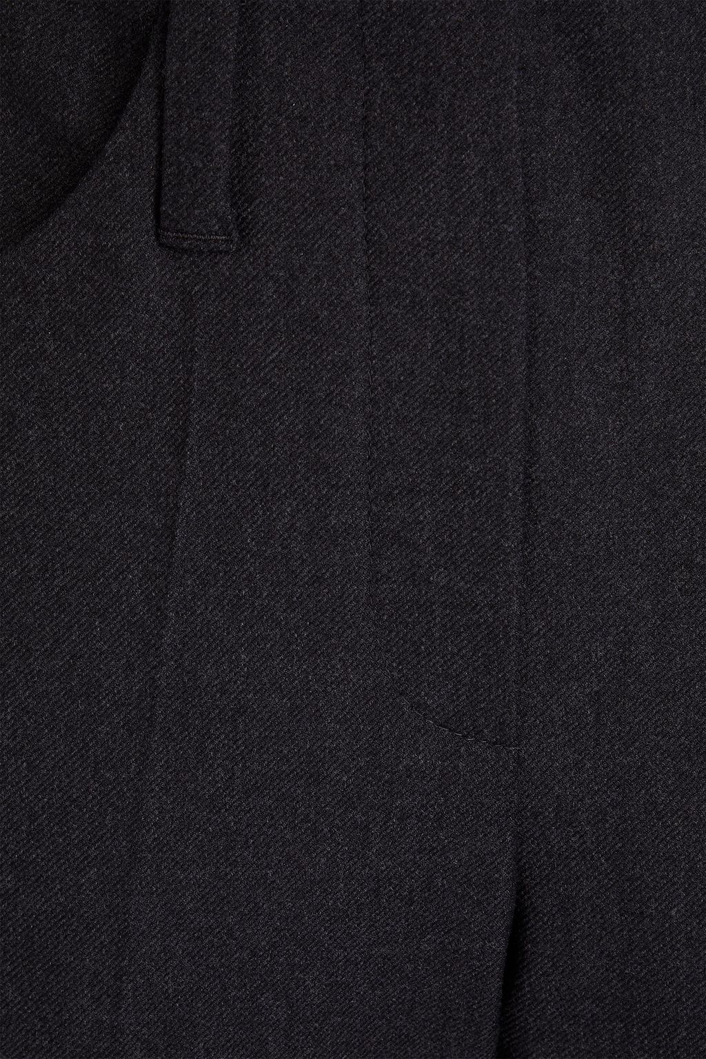 BRUNELLO CUCINELLI Hose mit geradem Bein aus einer Wollmischung mit Zierperlen