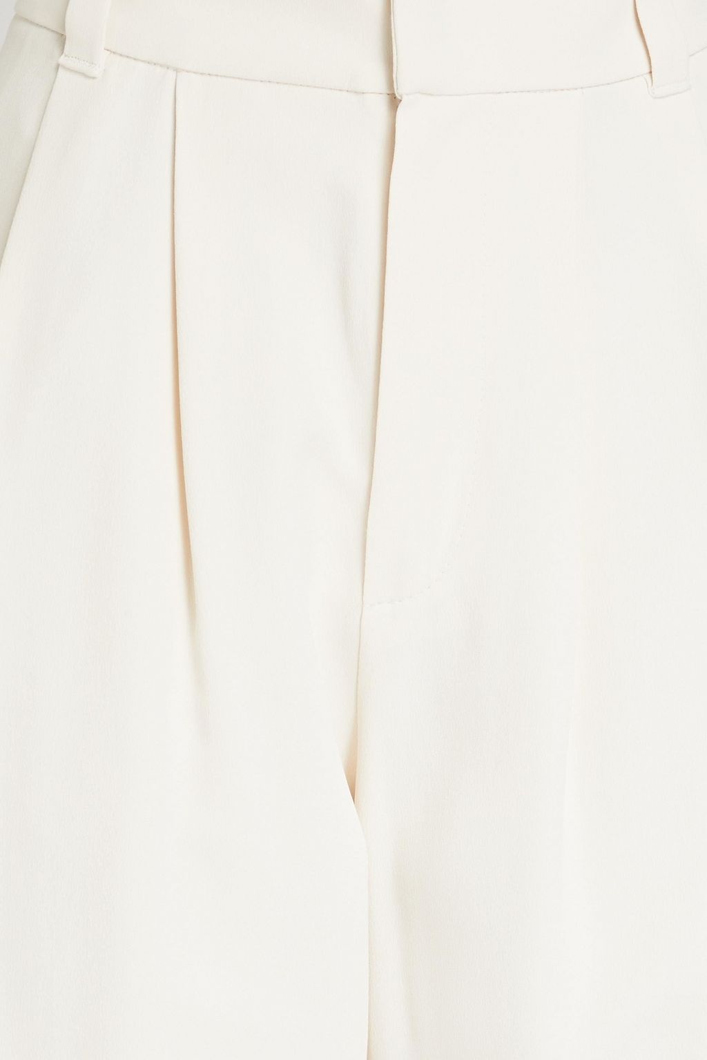 BRUNELLO CUCINELLI Pleated crepe tapered pants
