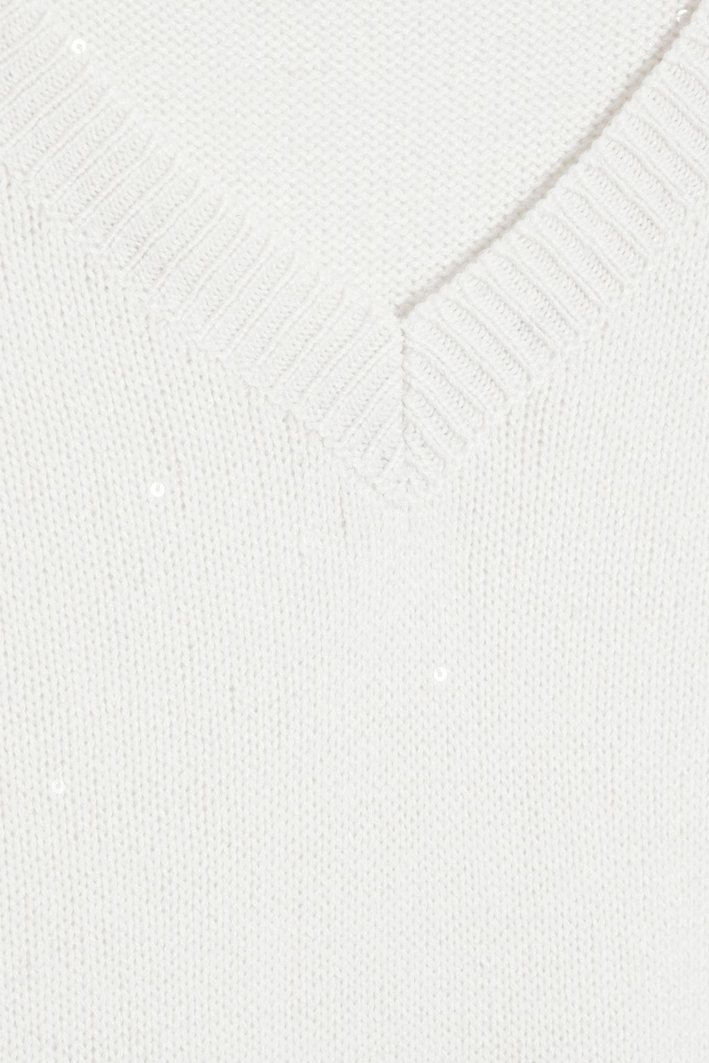 BRUNELLO CUCINELLI Pullover aus einer Kaschmir-Seidenmischung mit Pailletten