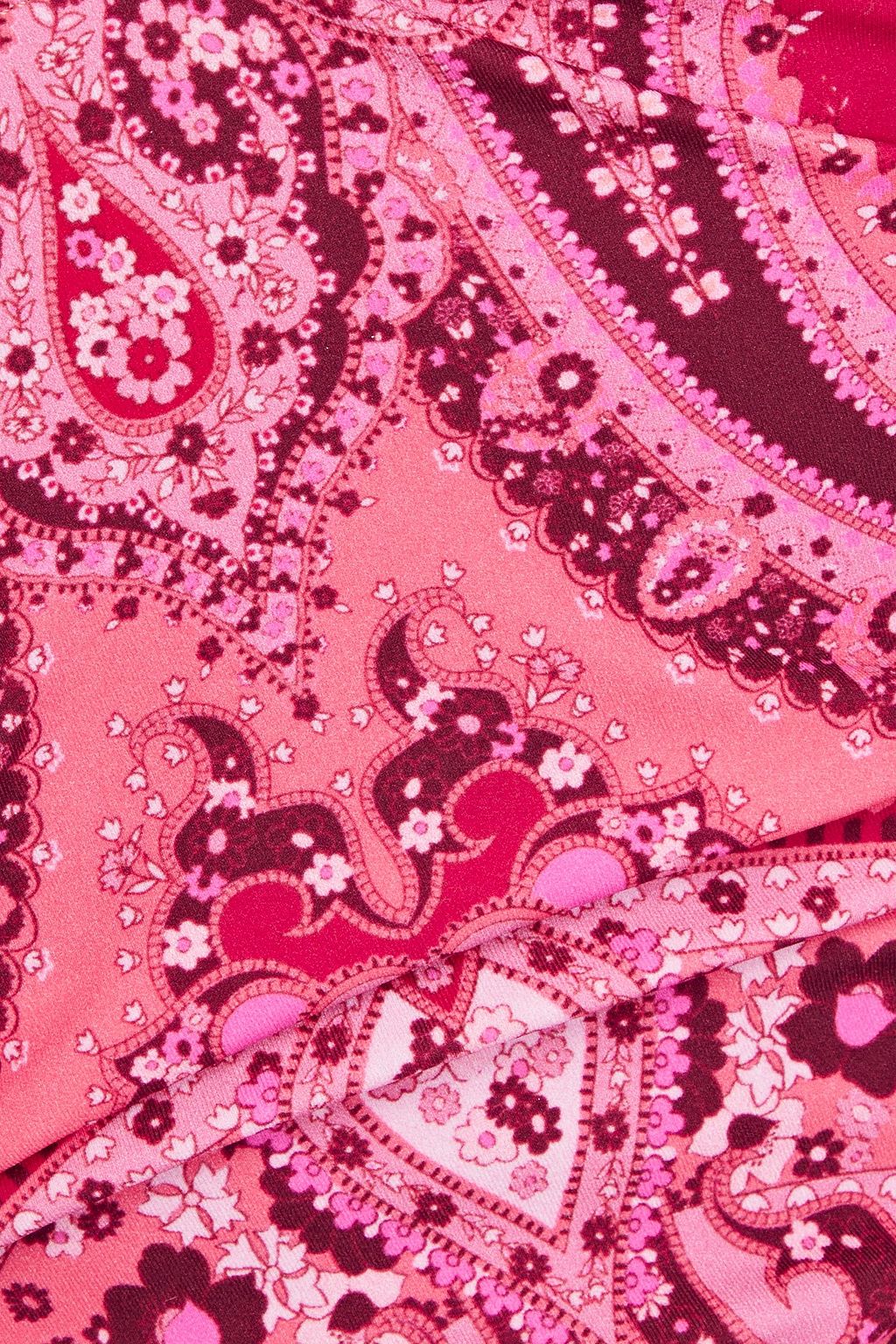 ZIMMERMANN Paisley-print halterneck swimsuit