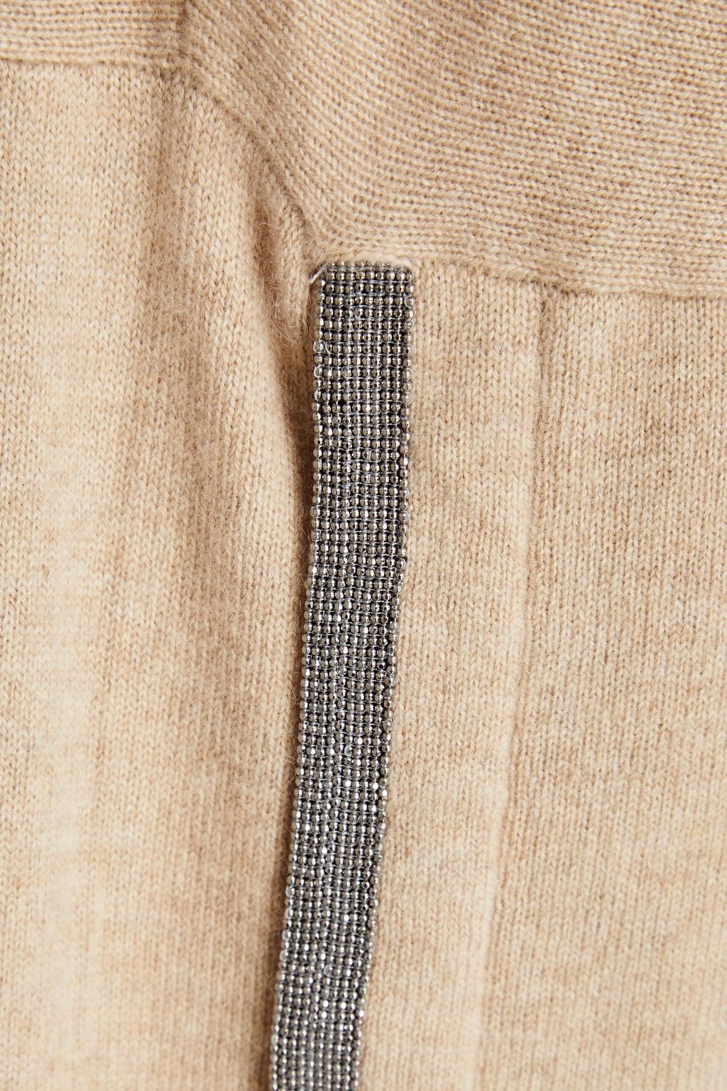 BRUNELLO CUCINELLI Bead-embellished cashmere sweater