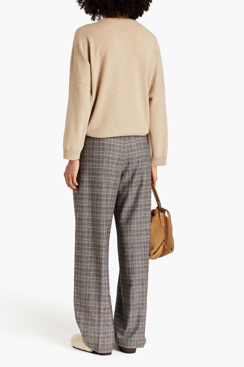 BRUNELLO CUCINELLI Bead-embellished cashmere sweater