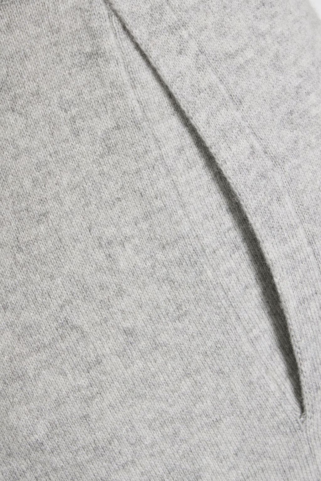 IRIS & INK Helen wool and cashmere-blend track pants